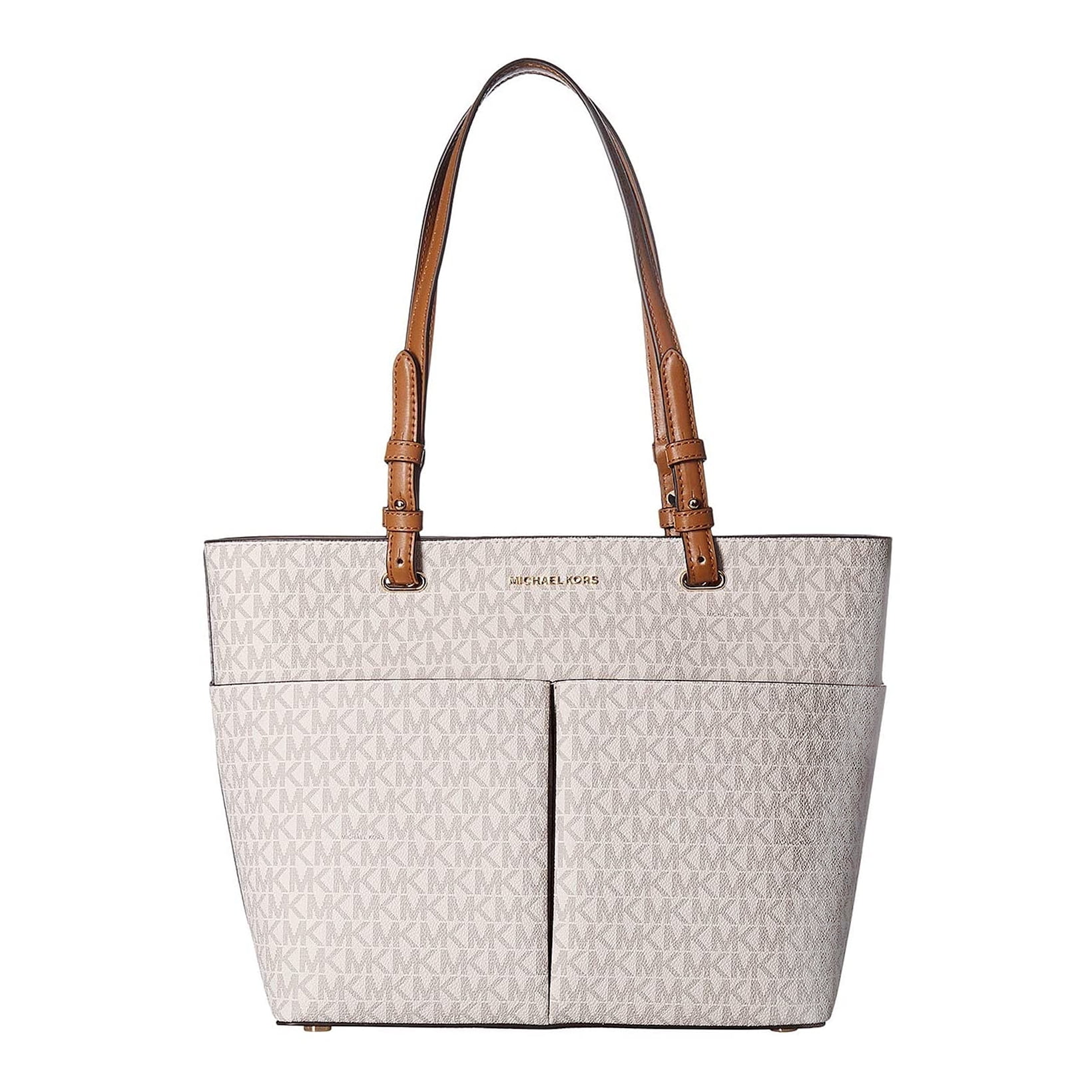 Michael Kors Bedford Medium Logo Tote with Top Zip and Michael Kors Bedford Medium Logo Tote with Top Zip and