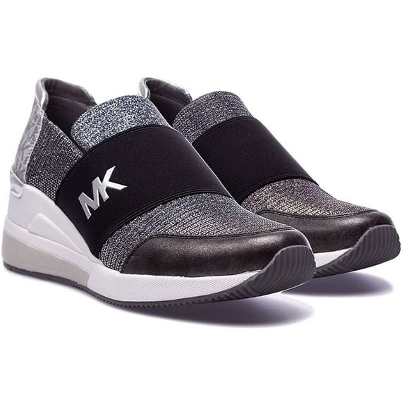 Michael Kors womens Felix Trainer 10 Anthracite