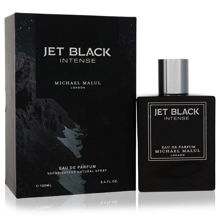 Jet Black Intense Eau De Parfum Spray By Michael Malul Jet Black Intense Eau De Parfum Spray By Michael Malul