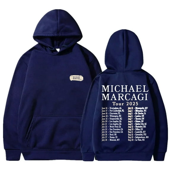 Michael Marcagi 2025 Tour Dates Hoodies Cosplay Women Men Long Sleeve Sweatshirts