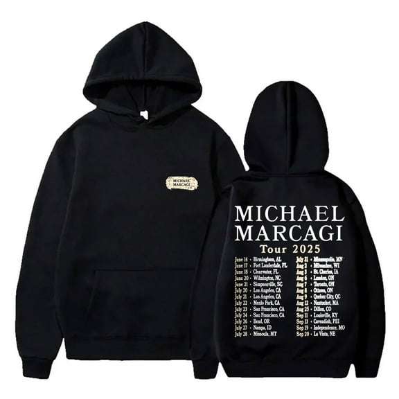 Michael Marcagi 2025 Tour Dates Hoodies Cosplay Women Men Long Sleeve Sweatshirts
