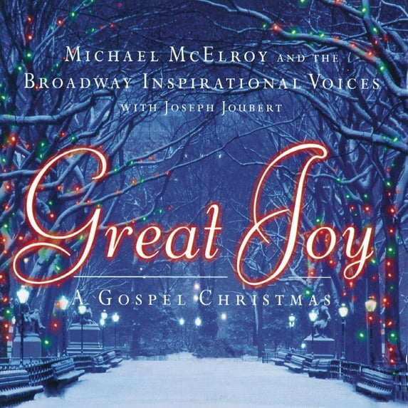 Michael McElroy Great Joy - A Gospel Christmas Audio CD
