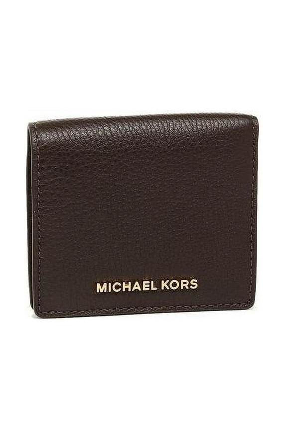 Michael Michael Kors Bedford Carryall Card Case (Coffee)