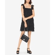 Michael Michael Kors Fringe Trim Dress Black XS
