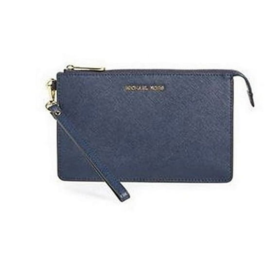 Michael Michael Kors 'Medium Daniela' Leather Wristlet Admiral 32F5Gddw2L-414