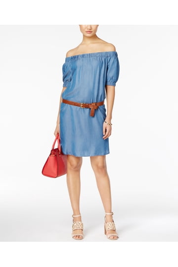 MICHAEL Michael Kors Womens Petite Dresses & Rompers in Womens Petite |  Blue