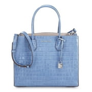 Michael Michael Kors Studio Mercer Crocodile-Embossed Convertible Tote