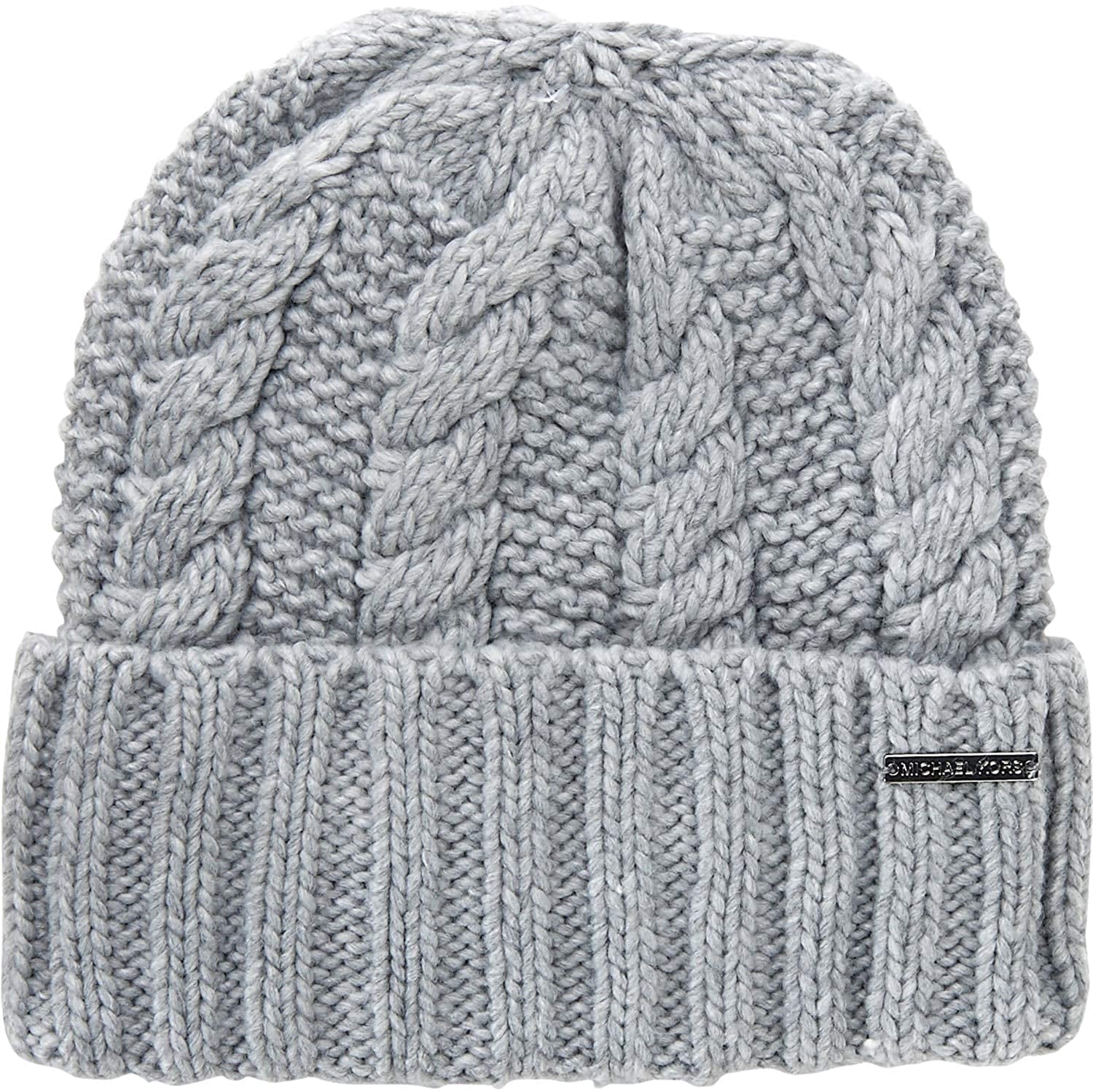 Michael Michael Kors Women`s Cable Knit Teddy Fleece Winter Beanie