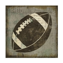 Michael Mullan 'Ball III on Gray' Canvas Art