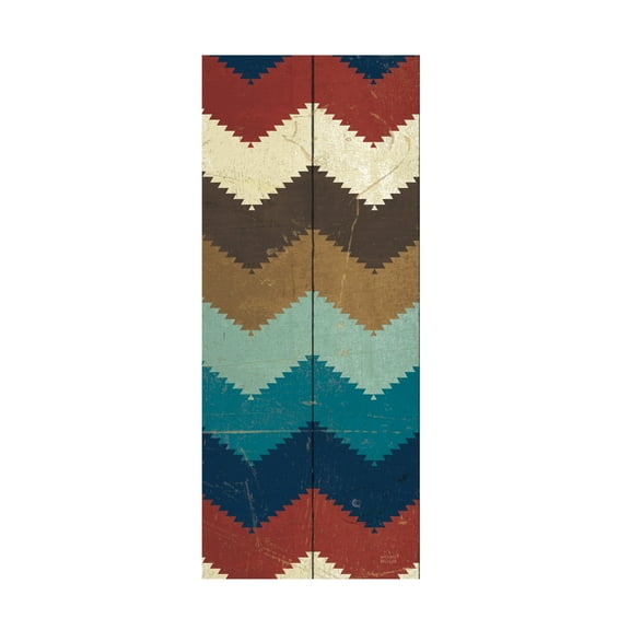 Michael Mullan 'NatIVe Tapestry Panel I' Canvas Art