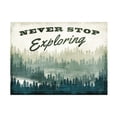 thumbnail image 1 of Michael Mullan 'Never Stop Exploring' Canvas Art, 1 of 3
