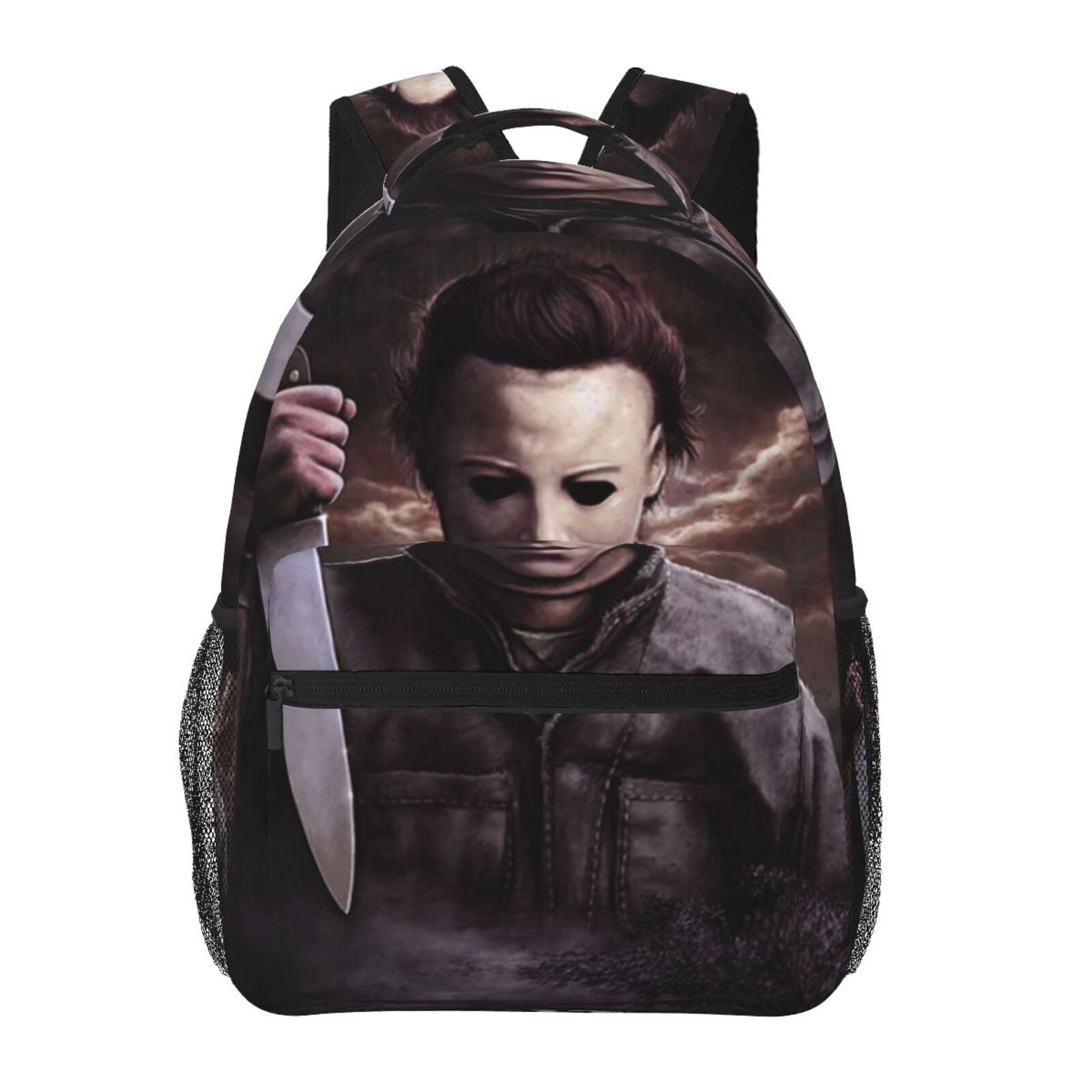 Michael Myers Adjustable Laptop Backpack School Student Book Bag ...