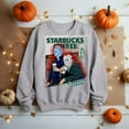 Michael Myers And Jason Voorhees Drink Starbucks Coffee Shirt