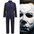 Michael Myers Costume, Comfort Adult Halloween Costume Jumpsuit for Men