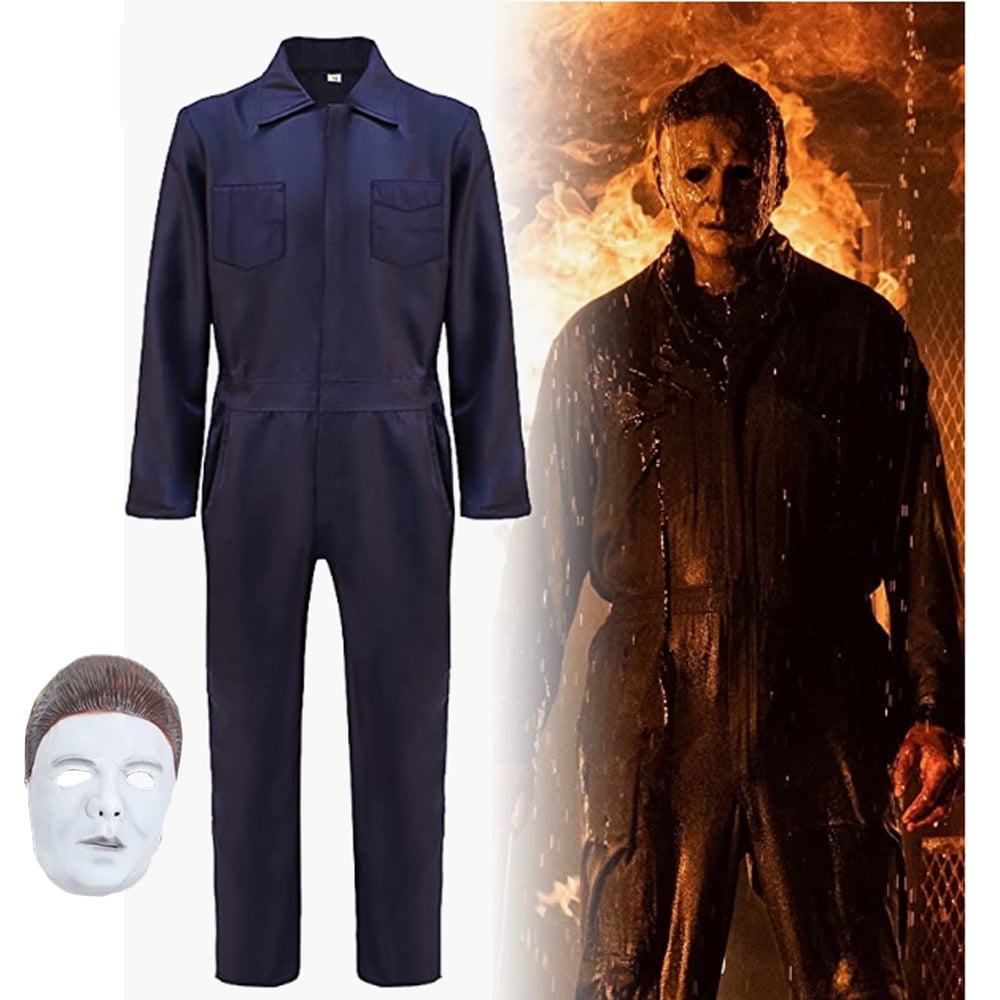 Michael Myers Costume, Comfort Kid Halloween Costume Jumpsuit for Child