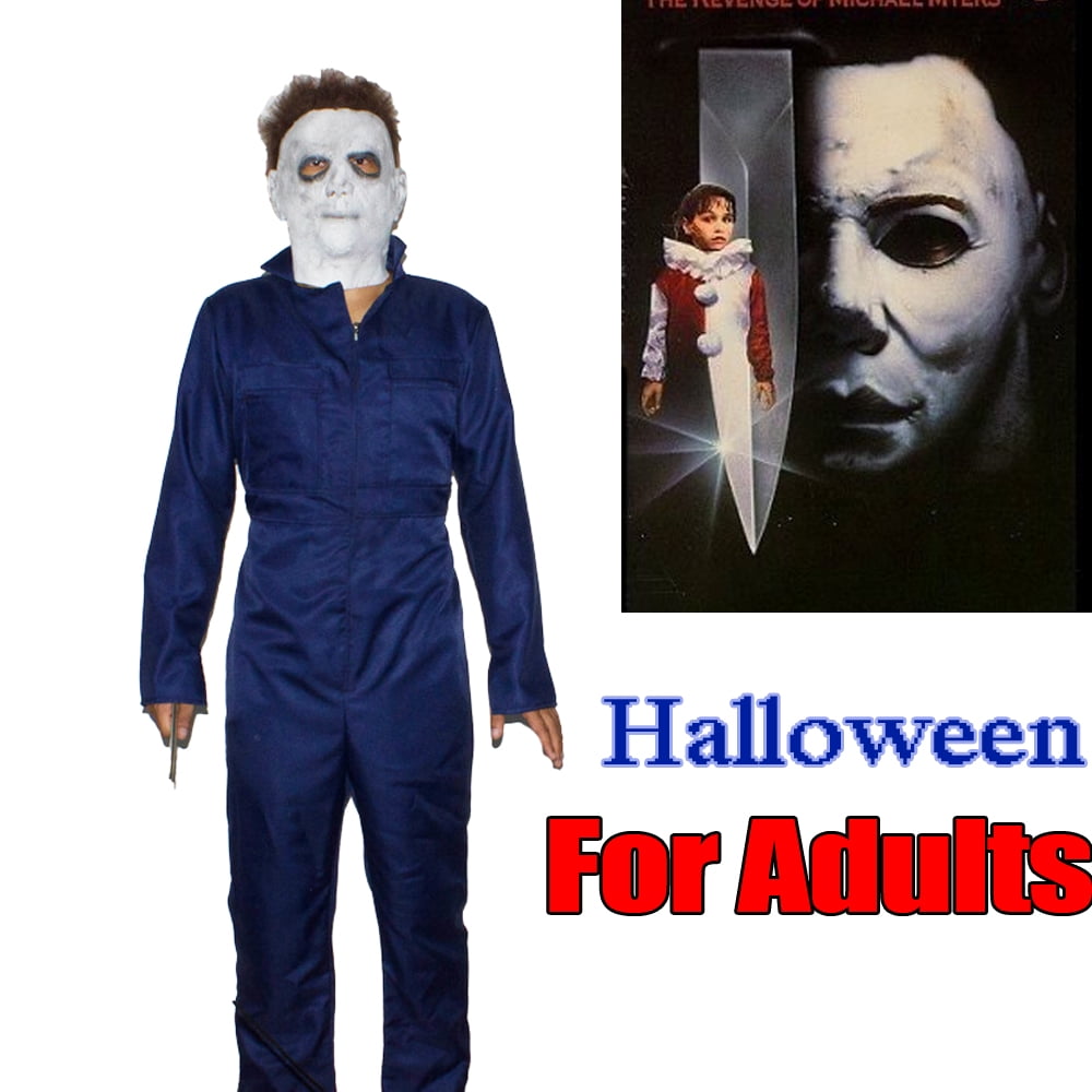 Michael Myers Costume for Halloween Cosplay Horror Props Adult Kids