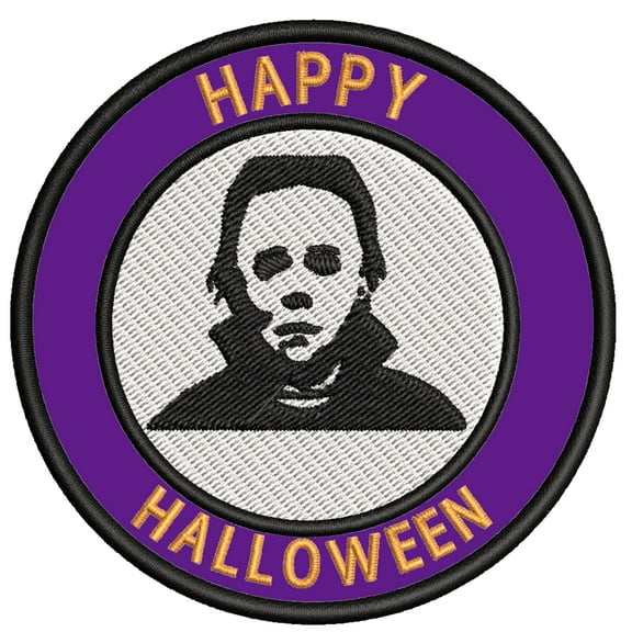 Michael Myers Embroidered Patch Iron/SewOn Applique Costume Classic Scary Movie