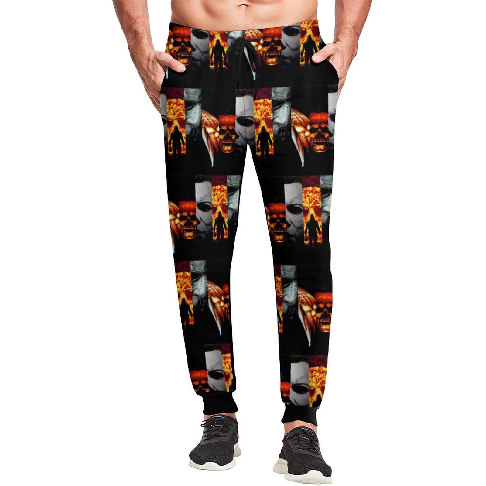 Michael Myers Film Mens Sweatpants Joggers Pants Trousers 3D Novelty Casual Sweatpants With