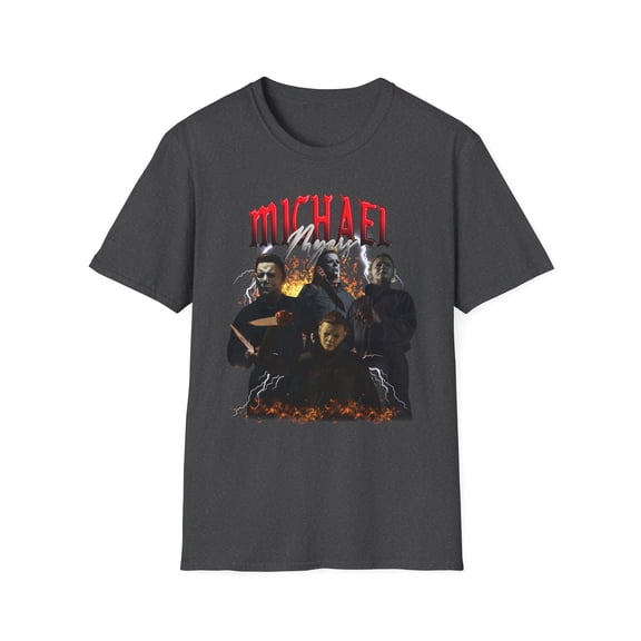 Michael Myers, Gildan Unisex Softstyle T-Shirt, Horror Graphic Tee, S-3XL