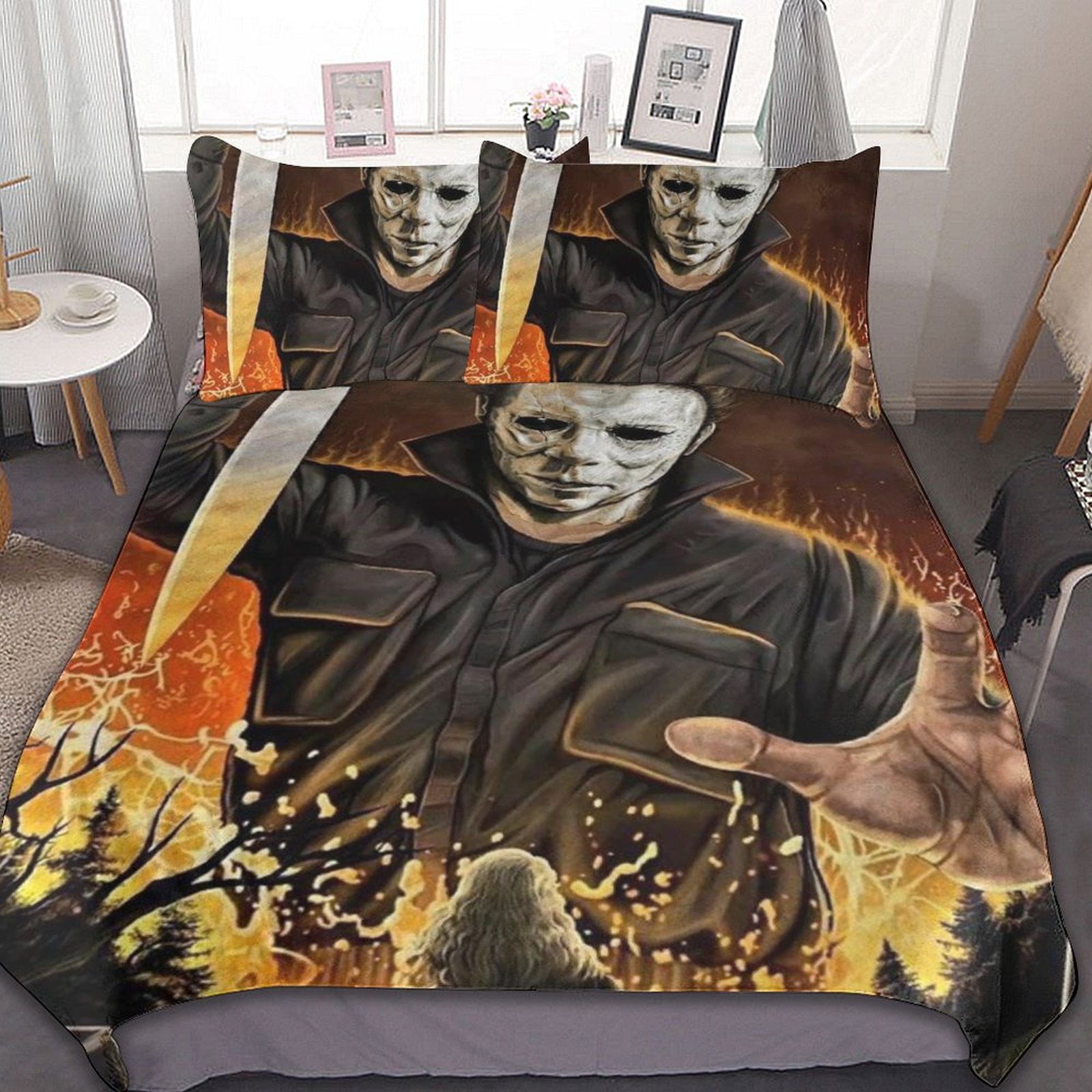 Michael myers blanket set sale