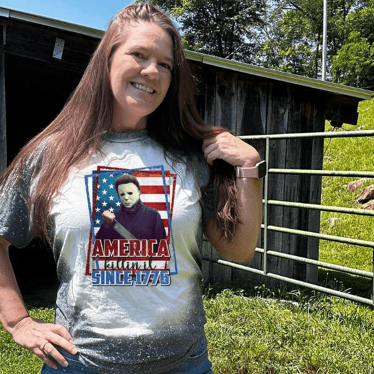 American Woman Bleached Tee American Woman Bleached Tee