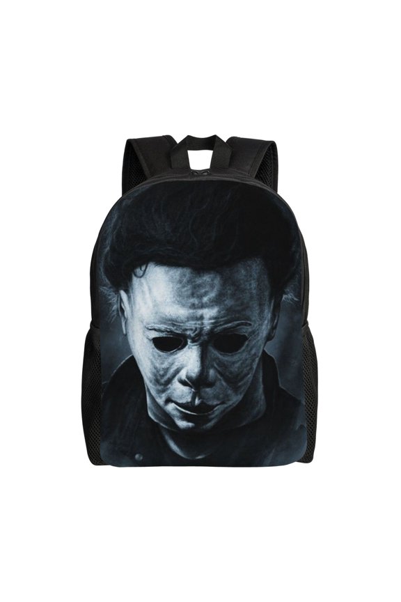 Michael Myers Halloween Backpack Casual Knapsack Simple All-Purpose Bookbag Travel Rucksack For Men And Women