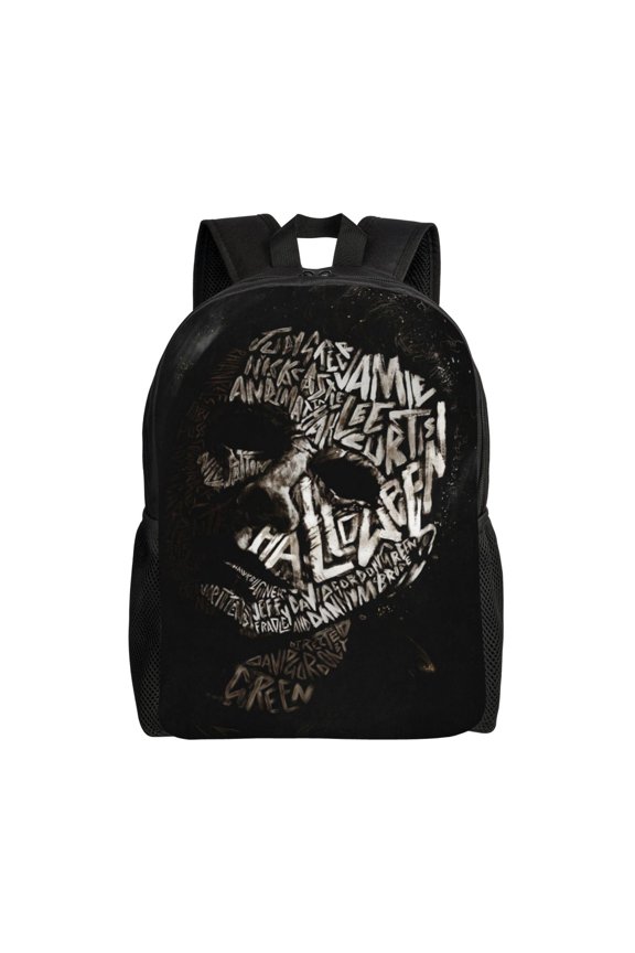Michael Myers Halloween Backpack Casual Knapsack Simple All-Purpose Bookbag Travel Rucksack For Men And Women