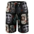 thumbnail image 1 of Michael Myers Halloween Children's Swim Trunks Printed Beach Board Shorts Quick Dry Swimwear Casual Swimming Shorts S, 1 of 7