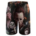 thumbnail image 1 of Michael Myers Halloween Children's Swim Trunks Printed Beach Board Shorts Quick Dry Swimwear Casual Swimming Shorts S, 1 of 7