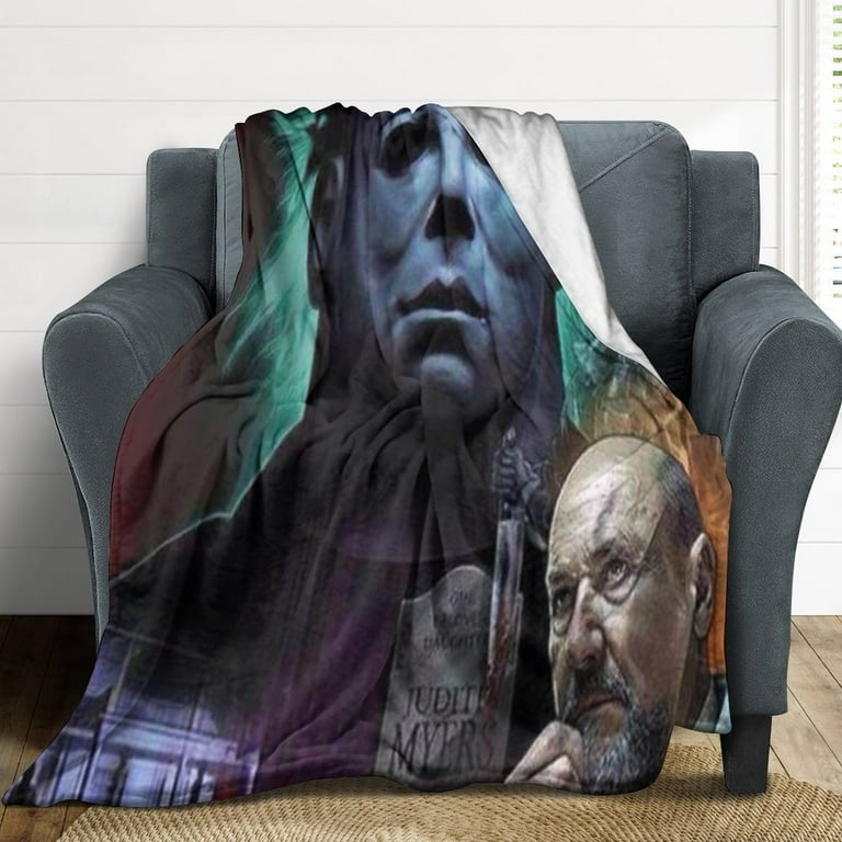 Michael Myers Halloween Flannel Blankets Soft Plush Throw Blanket