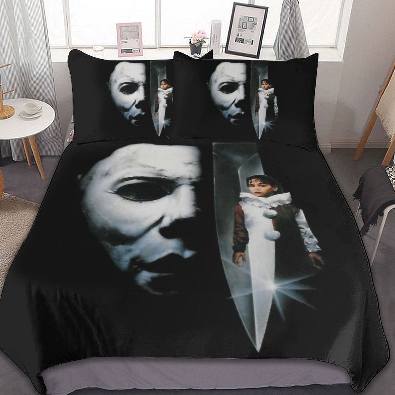 Michael myers blanket set hotsell