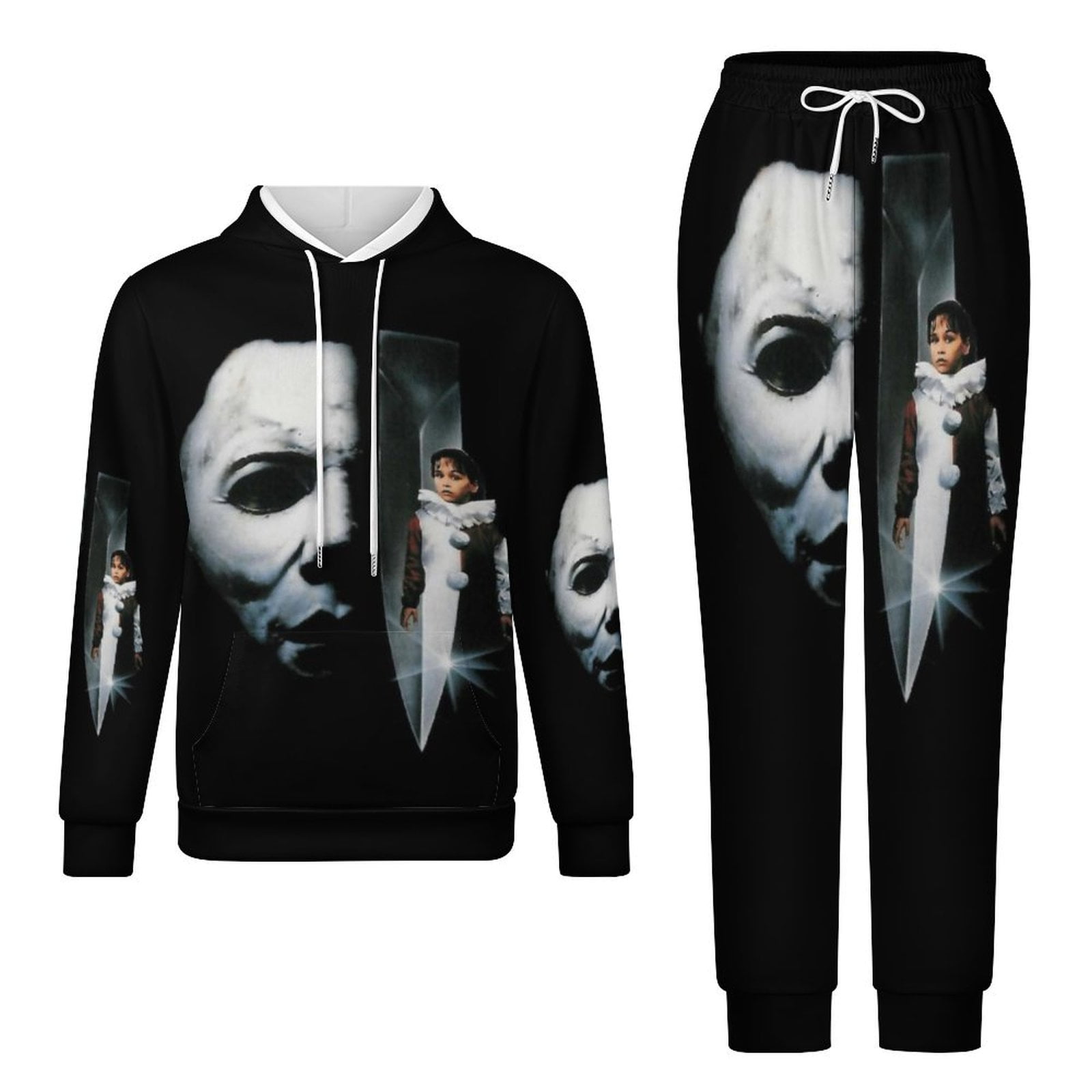 Produktbild von Jogging-Set Für Herren, Fledermaus-Motiv, Horror