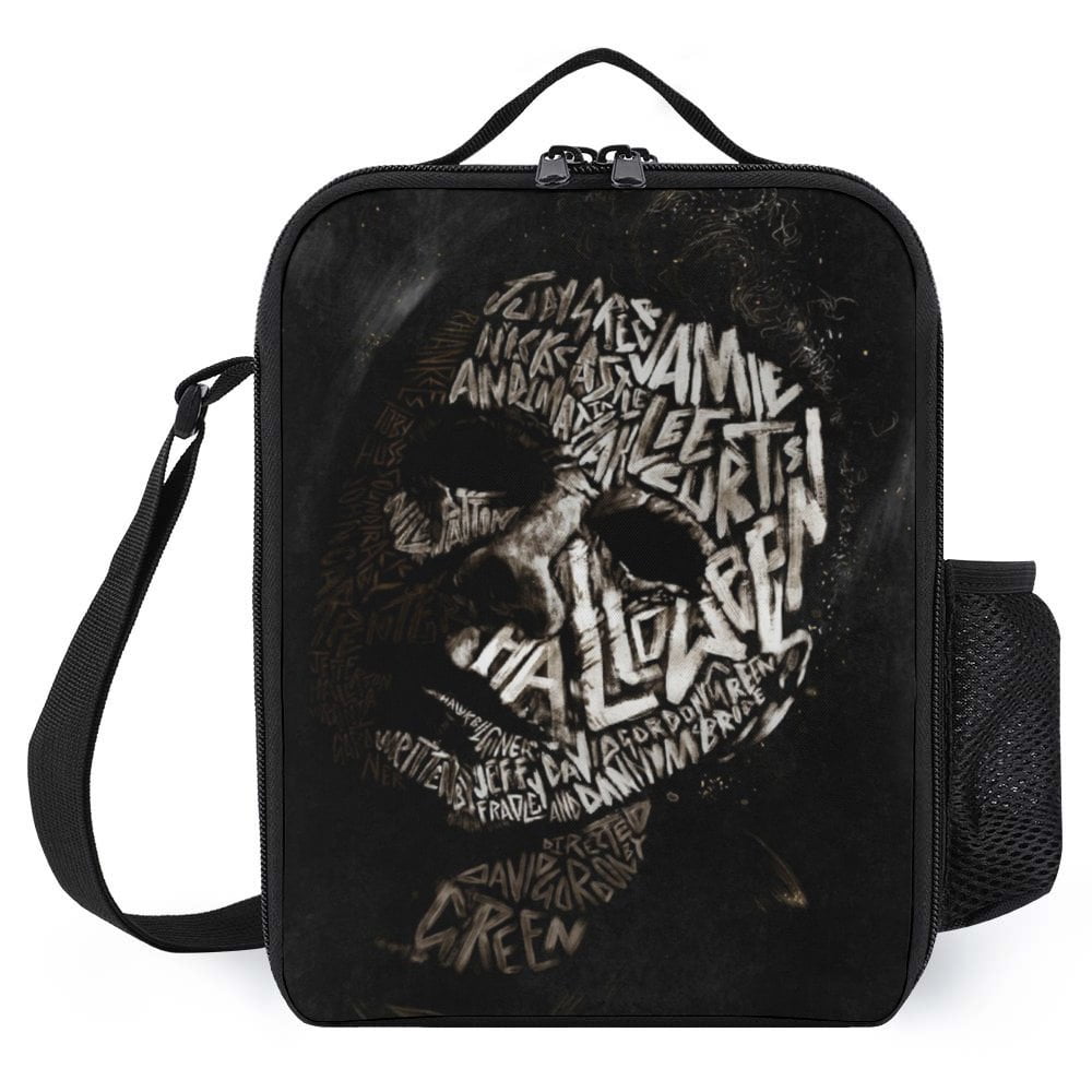 Michael Myers Halloween Lunch Bags Shoulder Bag Reusable LunchBox