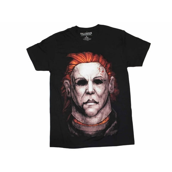 Michael Myers Halloween Mens Graphic T-Shirt The Curse of Michael Myers Tee