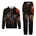 thumbnail image 1 of Michael Myers Halloween Movie Adult Hoodies And Sweatpants Set Sweatshirts Jogger Pants 2 Pcs Hooded Hoody Tracksuits Set Suit Winter Daily Unisex Sweatsuit, 1 of 9