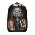 thumbnail image 1 of Michael Myers Halloween School Backpack Shoulder Bag 17 Inch Casual Daypack Student Bookbag Lightweight Laptop Backpacks, 1 of 8