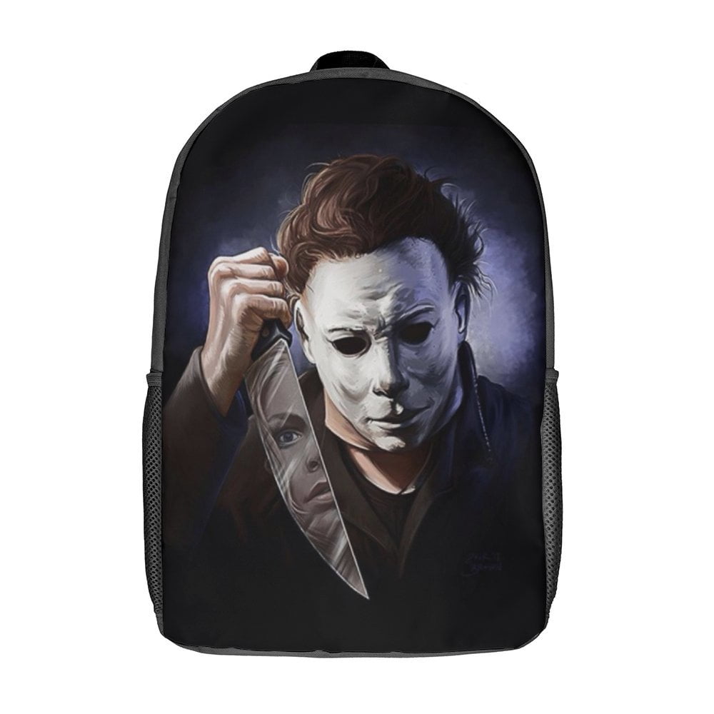Michael Myers Halloween School Backpack Shoulder Bag 17 Inch