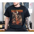 thumbnail image 1 of Michael Myers Halloween T-Shirt, The Trick Is To Stay Alive Tee, Horror Movie Slasher Graphic, 1 of 5
