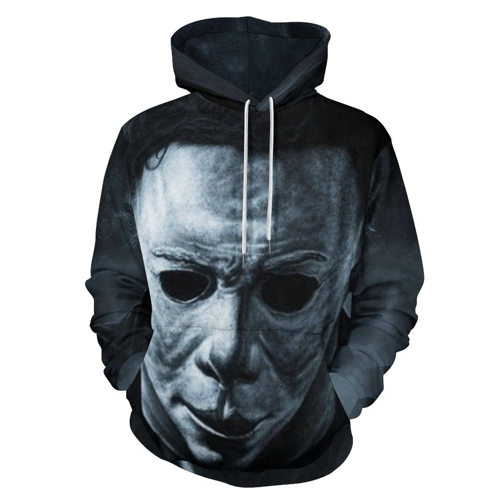 Michael Myers Halloween Unisex Sweatshirts Fashion Sweater for Men Women  Pullover Hoodie Graphic Print Activewear Jacket Tops 2XL - Walmart.com, image size:1600x1600