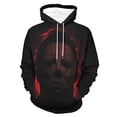 thumbnail image 1 of Michael Myers Hoodies for Men Women 3D Print Pullover Novelty Hooded Sweatshirt Hoodies with Big Pockets 2XL, 1 of 8