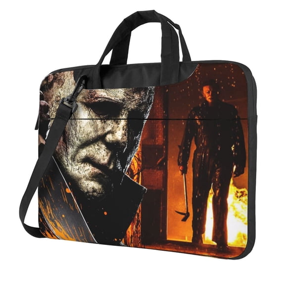 Michael Myers Kills Laptop Bag Portable Shoulder Laptop Case Sleeve Chromebook Notebook Messenger Briefcase Handbag Laptop Bag 13 inch