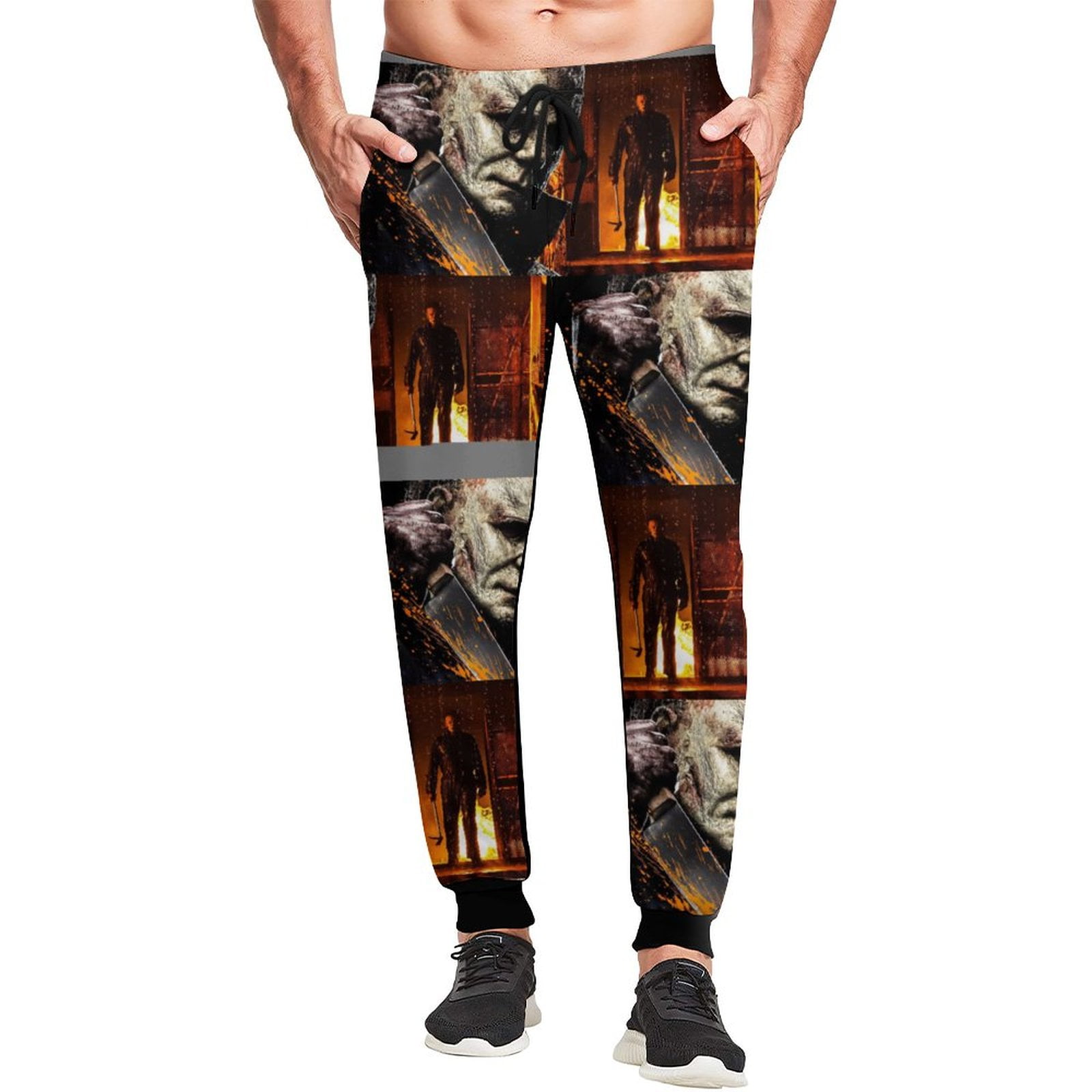 Michael Myers Kills Mens Sweatpants Joggers Pants Trousers 3D Novelty Casual Sweatpants With