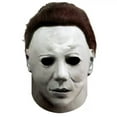 thumbnail image 1 of Michael Myers Masks Cosplay Costume Latex Props，Hot Movie Game Face Headgear with Hair Full Head Masks Costume, 1 of 6