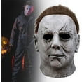 thumbnail image 1 of Michael Myers Masks Cosplay Costume Latex PropsHot Movie Game Face Headgear with Hair Full Head Masks Costume, 1 of 6