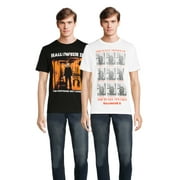 Michael Myers Men’s & Big Men’s Halloween Graphic Tees, 2-Pack, Sizes S-3XL
