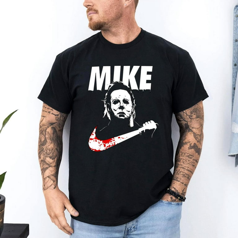 Michael Myers Mike Nike Halloween Parody T Shirt Sweatshirts Hoodies DWK187 Walmart