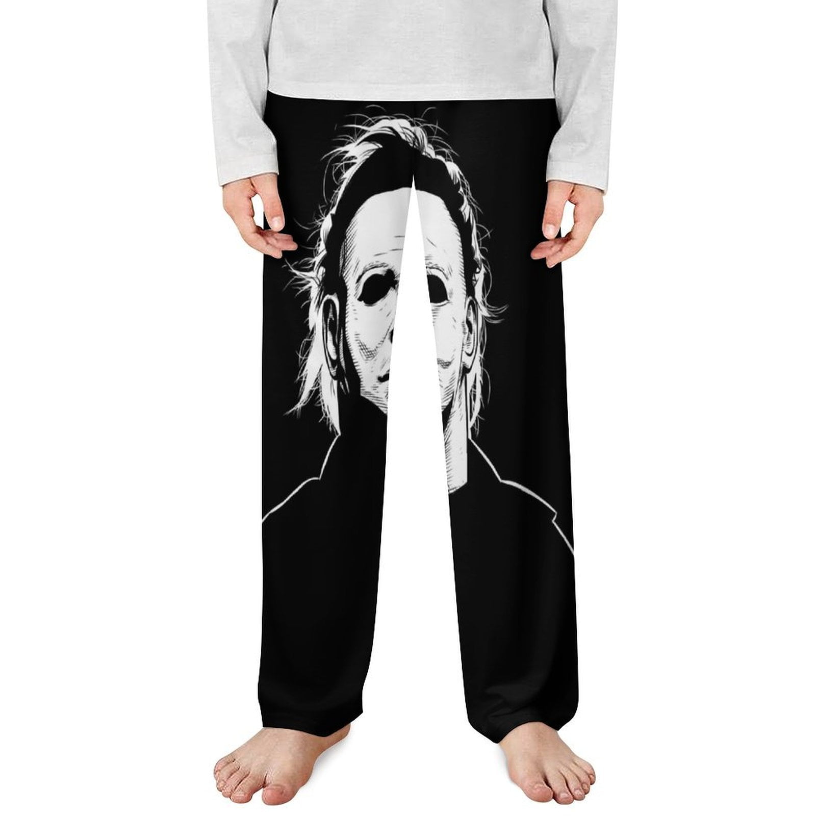 Michael Myers Pajama Pants Long Sleep Pant Pajama Bottoms Drawstring Waist with Pockets Walmart
