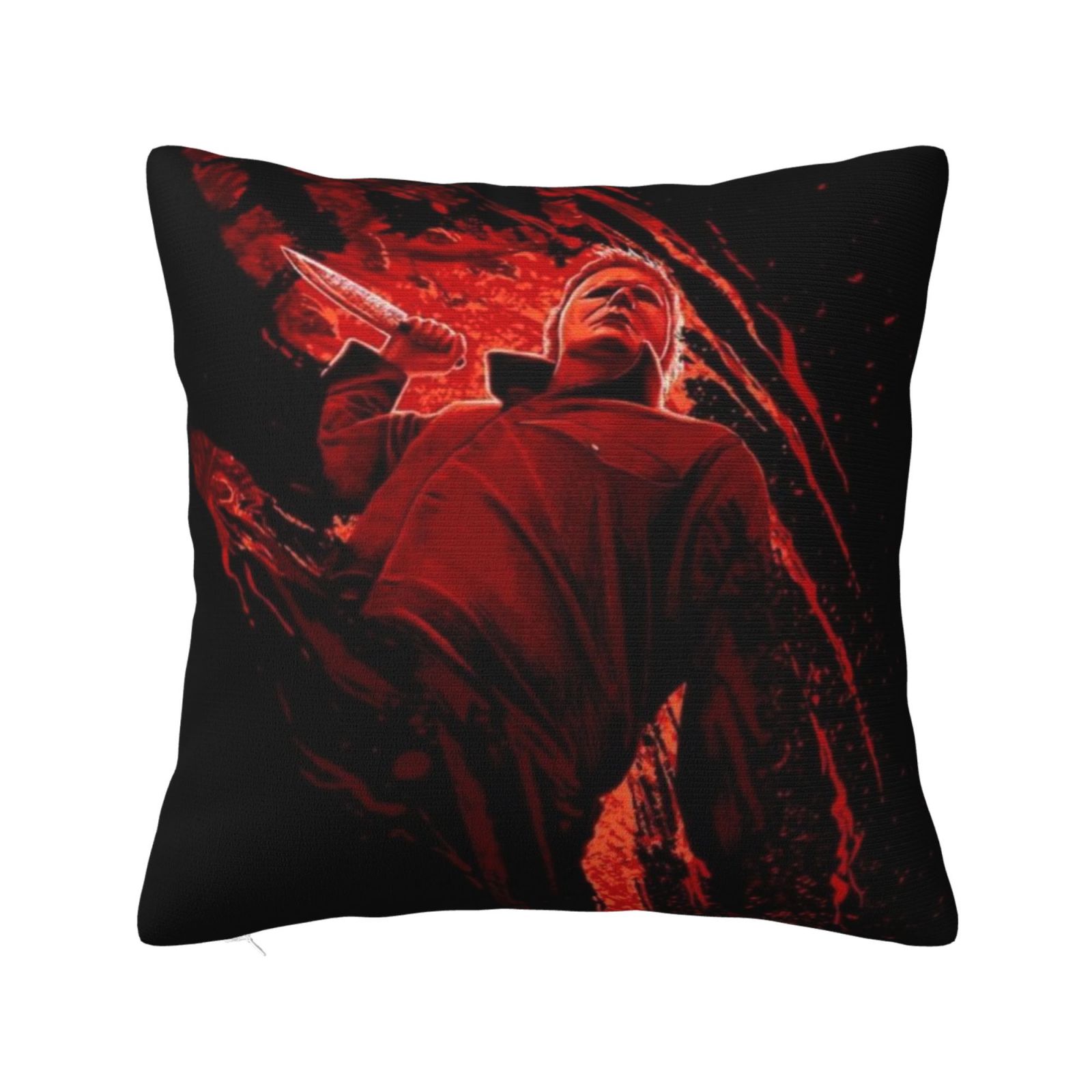 Michael Myers Pillowcase Kids Soft Cartoon Throw Pillow Covers for Bedroom or Livingroom