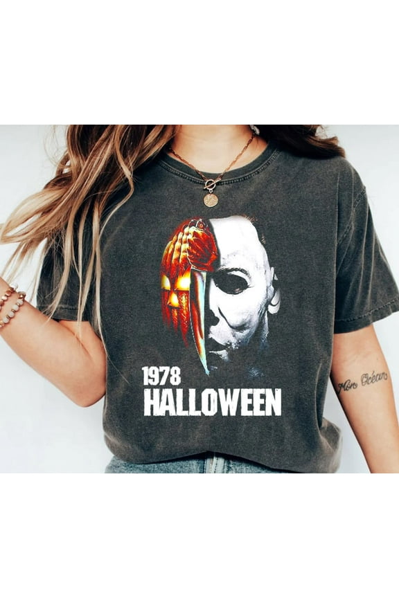 Michael Myers Shirt, Men's \/Women's Halloween Shirt, Horror Movie Shirts Halloween Scary Horror Slasher Movie Franchise Shirt