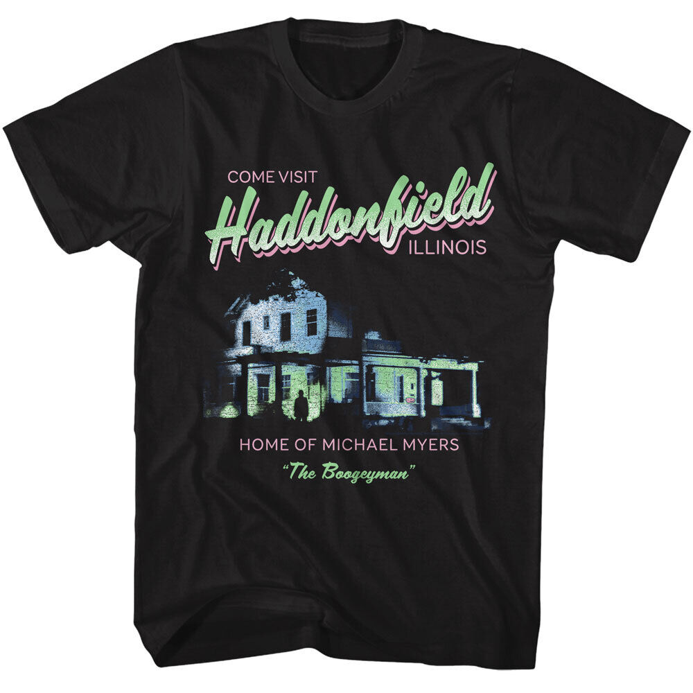 Michael Myers T-Shirt Halloween Horror Movie Haddonfield, ILL Home of ...